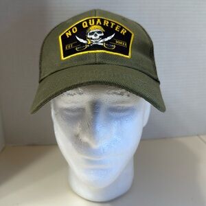 Relentless Betrayl Truckers SnapBack No Quarter Baseball Cap Hat Pirate Swords